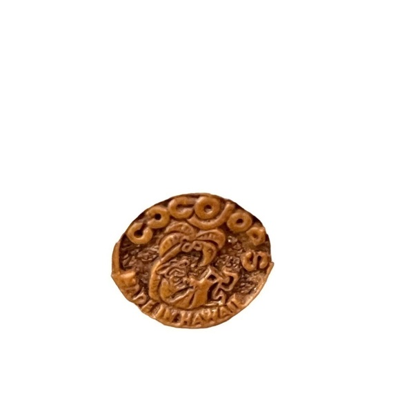 Coco Joe’s vintage souvenir hula dancer, Tiki, Hapwood, 10 inches tall. - Picture 4 of 4